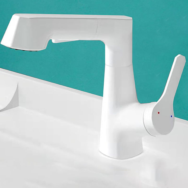 BowLift | Contemporary Style Center Sink Faucets Lever Handles Faucets for Bathroom
