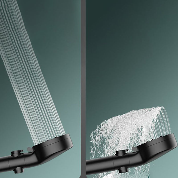 BowLift | Bathroom Shower Head 5-Stream Round Hand Shower Holder Wall Mount Shower Head