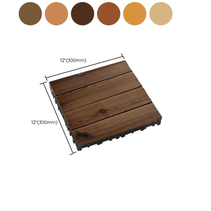 BowLift | Wood Deck/Patio Floor Tiles with Click Installation Floor Slabs Tiles