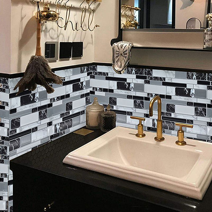 BowLift | Colorful Mosaic Peel & Stick Tile Waterproof for Back Wall