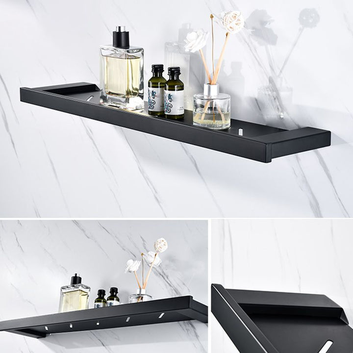 BowLift | 5-piece Modernism Bathroom Accessory Set in Matte Black Stainless Steel