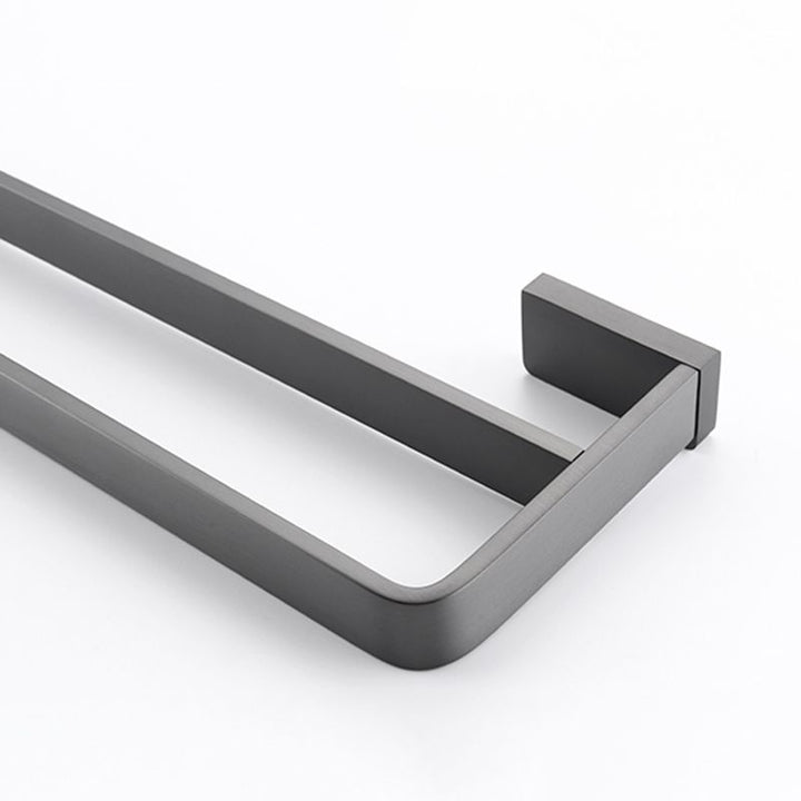 BowLift | Gray metal modern bathroom accessories as a single item or as a set