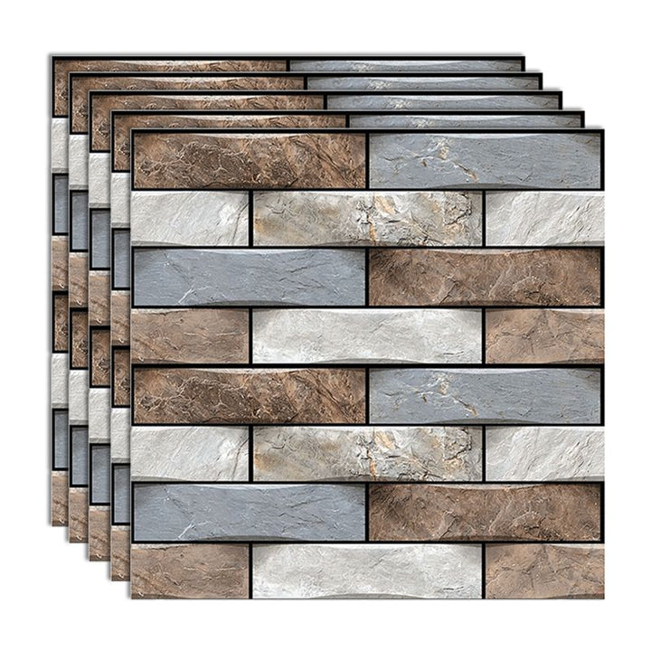 BowLift | Modern PVC Field Tile/Single Tile Rectangular Peel and Stick Wall Tile
