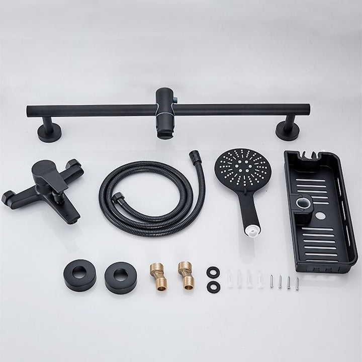BowLift | Brass Wall-Mounted Shower System Single Handle Shower with Lever Handle