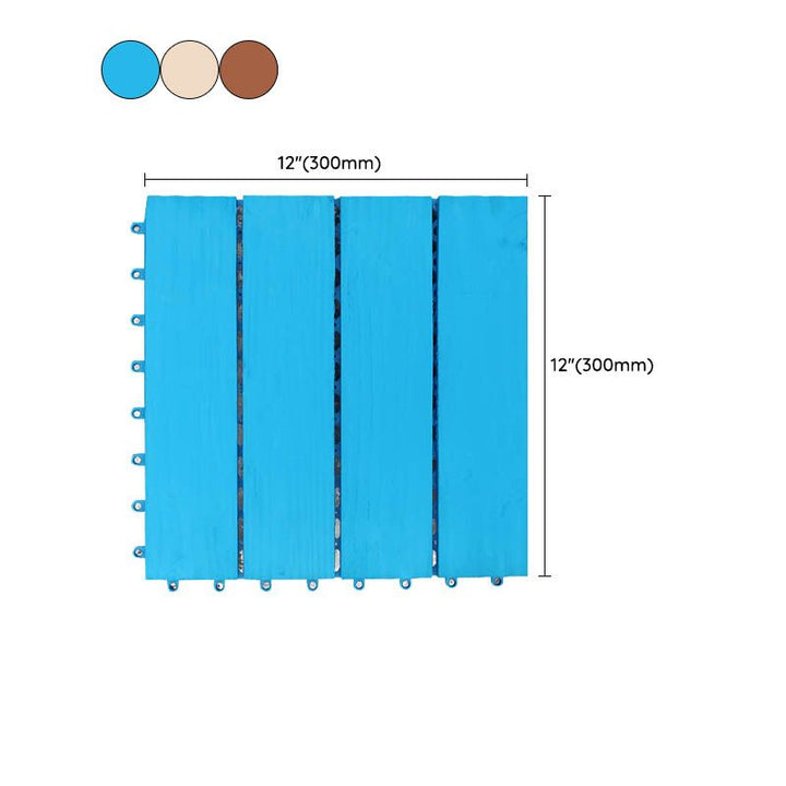 BowLift | Connection Patio Floor Tiles Made of Solid Wood Patio Floor Tiles