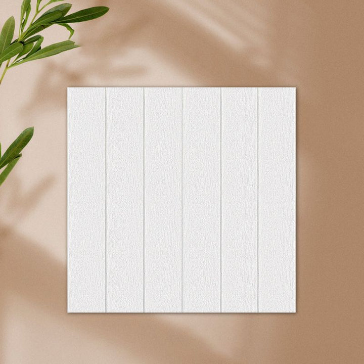 BowLift | Solid color 3D embossed wall panel waterproof foam interior wall tile