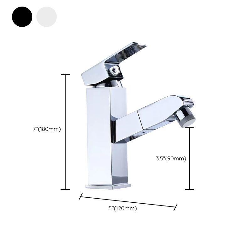 BowLift | Contemporary Vessel Faucet Pull-Down Faucet with Single Handle