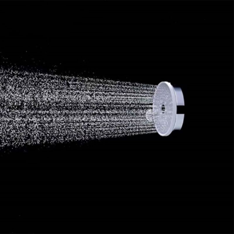BowLift | Matt Black Hand Shower Modern 3-Stream Round Wall Mounted Hand Shower