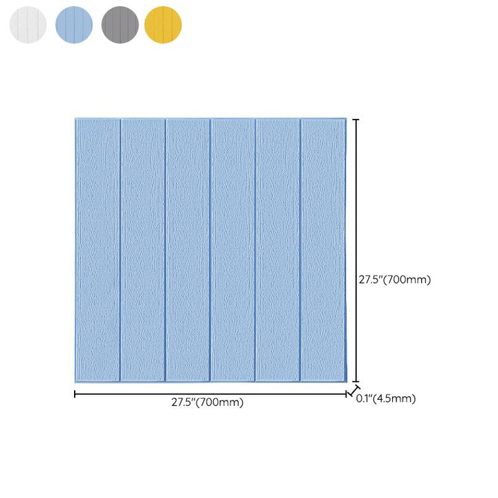 BowLift | Solid color 3D embossed wall panel waterproof foam interior wall tile