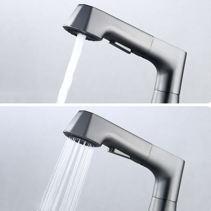 BowLift | Modern Faucet Solid Copper Centerset Bathroom Faucet