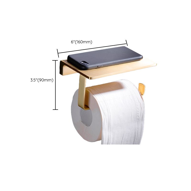 BowLift | Brushed Brass Bathroom Hardware Set Retro Golden Bathroom Accessories Set
