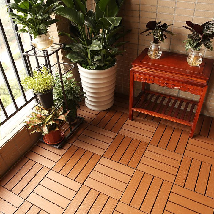 BowLift | Composite deck tile Solid Color Waterproof Patio Floor Tile