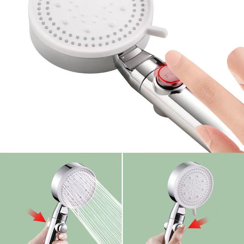 BowLift | Plastic Bathroom Shower Head Wall Mounted Shower Head with Adjustable Spray Pattern