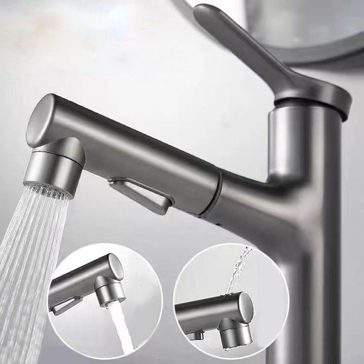BowLift | Contemporary Style Faucets Widespread Lever Handles Faucets for Bathroom