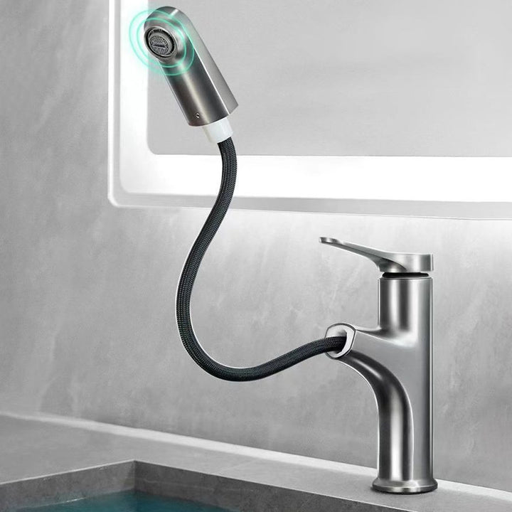 BowLift | Basic Faucet Brass Faucet Silver Centerset Faucet