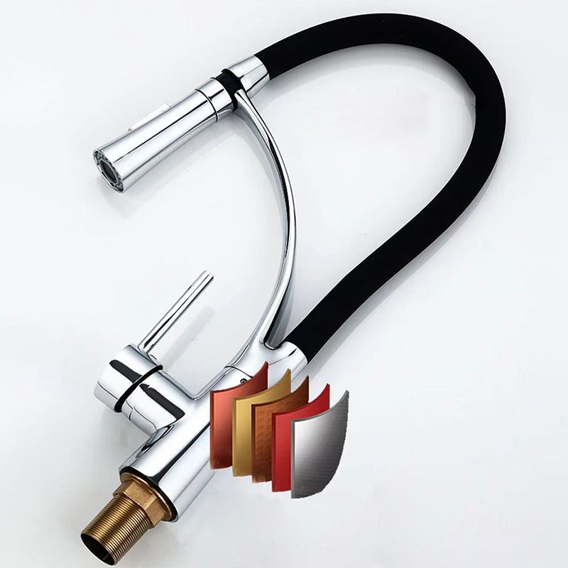 BowLift | Modern 1-Hand Faucets Copper Touchless with Water Dispenser Standard Kitchen Faucet