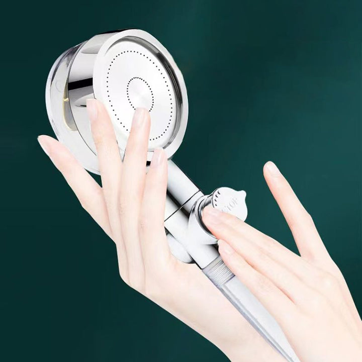 BowLift | Adjustable Showerhead Modern Round Shower Combo with Single Setting