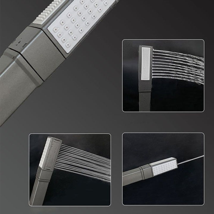 BowLift | Contemporary Showerhead Solid Color Plastic Handheld Showerhead