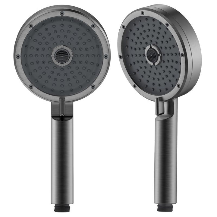 BowLift | Matt Black Hand Shower Modern 3-Stream Round Wall Mounted Hand Shower