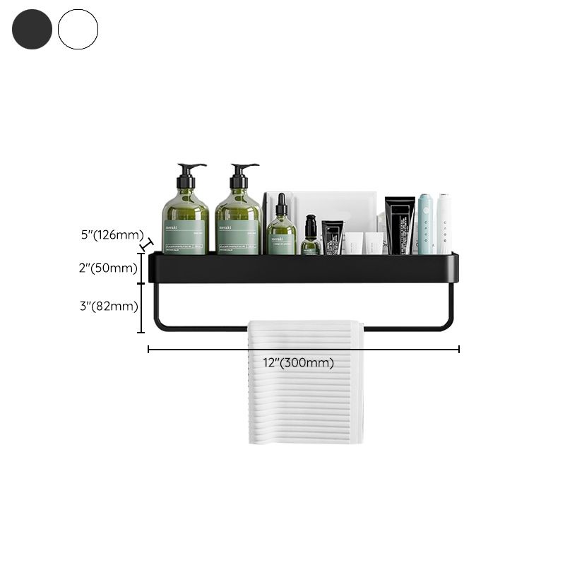 BowLift | Contemporary Bathroom Accessories Hardware Set Aluminum Bathroom Shelf