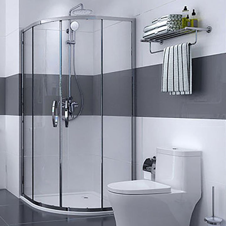 BowLift | Metal Bathroom Set Traditional Style Nickel Bathroom Accessories Set