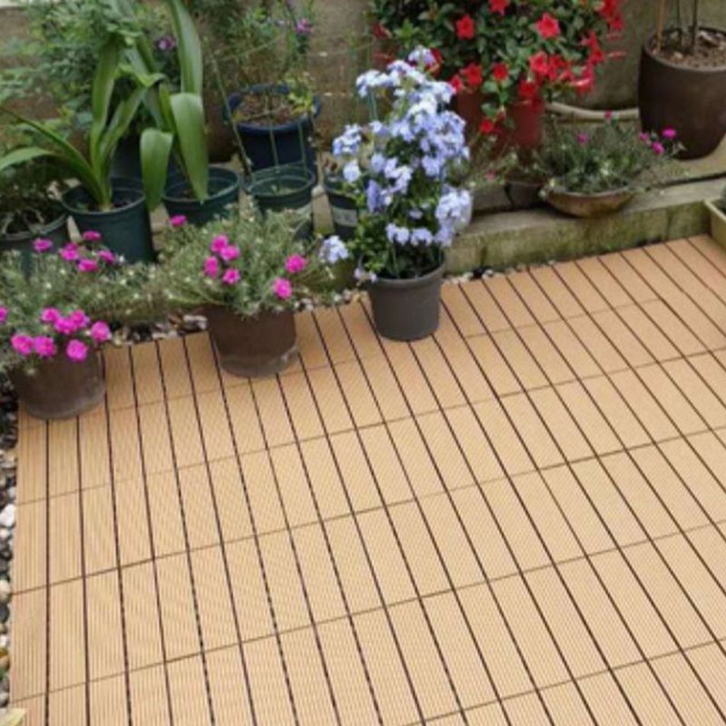 BowLift | Waterproof Decking Board Strips Composite Square Outdoor Decking Tile Terrace