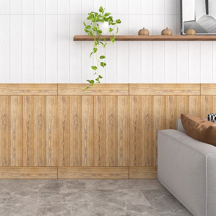 BowLift | Modern Tin Back Panel 3D Wall Ceiling Wood Grain Design