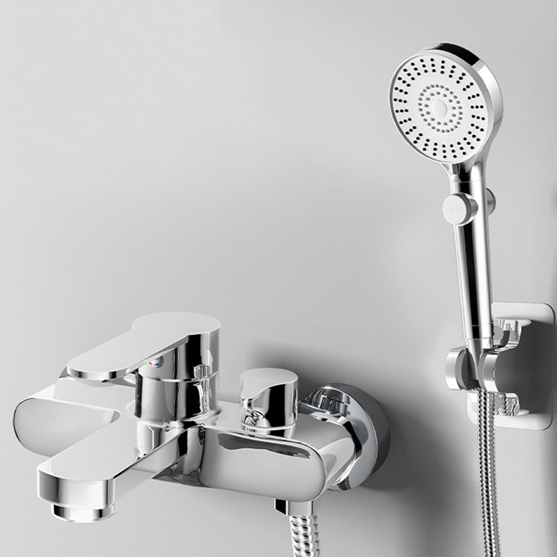 BowLift | Popular Wall-Mounted Bathtub Faucet Fixed Lever Handle Bathtub Filler Trim