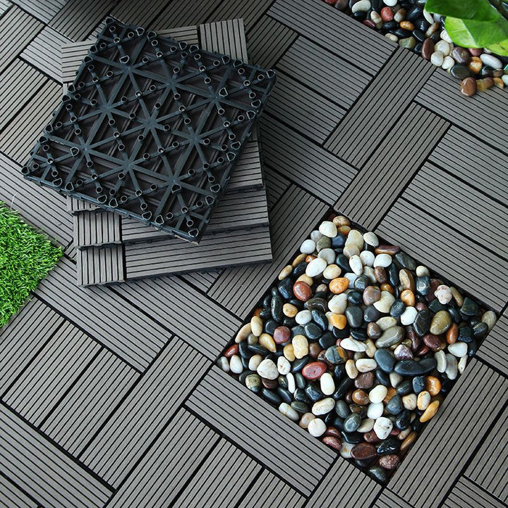 BowLift | Rectangular constructed tiles Water resistant parquet flooring for balcony
