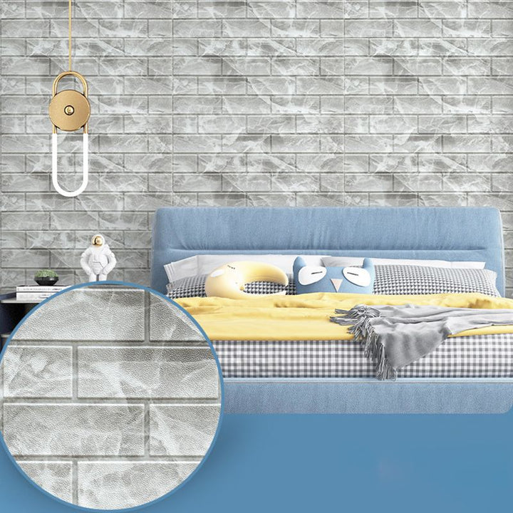 BowLift | Industrial Wall Panel, 3D Brick Bathroom Wall Panels Set of 2