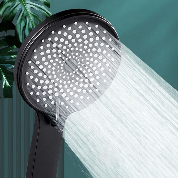 BowLift | Contemporary round shower head in solid color handheld shower head for the bathroom