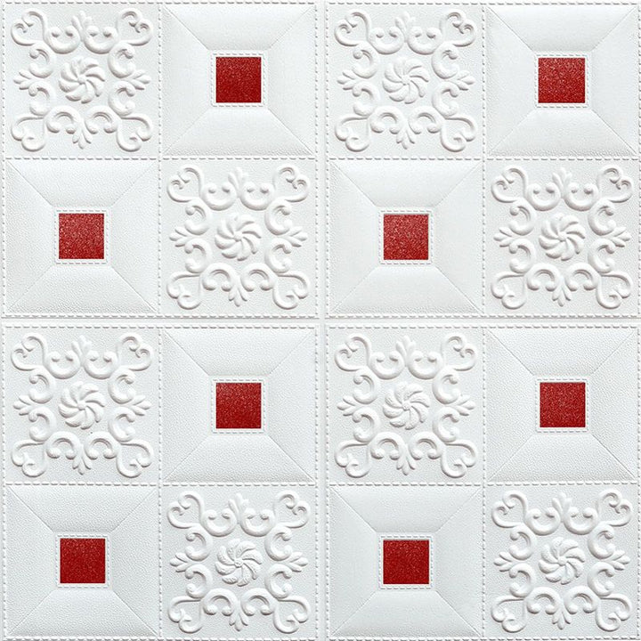 BowLift | Modern wall covering foam 3D embossed peel and stick wall panel