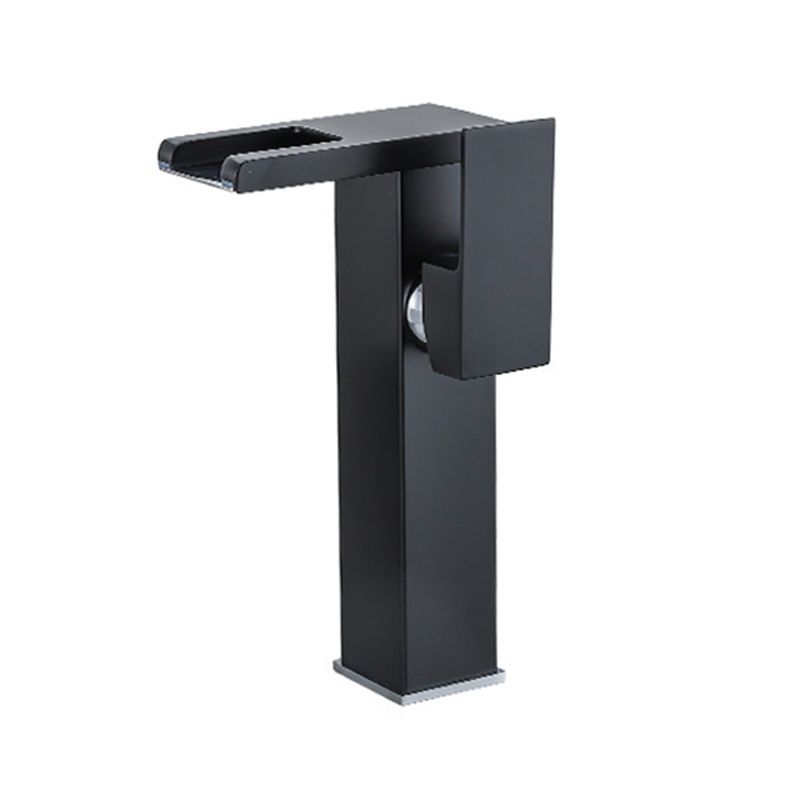 BowLift | Contemporary Sink Faucet Solid Color Low Arc Bathroom Sink Faucet