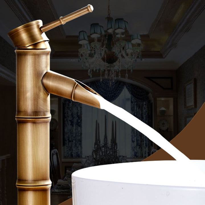 BowLift | Country House Style Basin Mixer Single Hole Bathroom Fitting