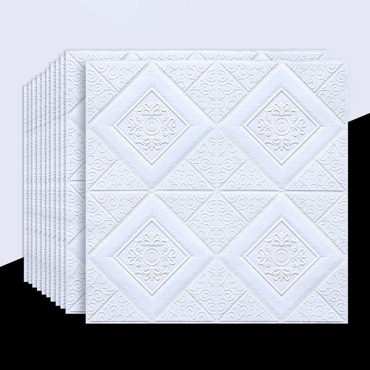 BowLift | 3D embossed interior wall covering Self-adhesive geometric texture wall covering