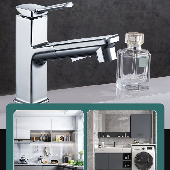 BowLift | Modern Vessel Faucet Copper Solid Color Single Handle Vessel Faucet