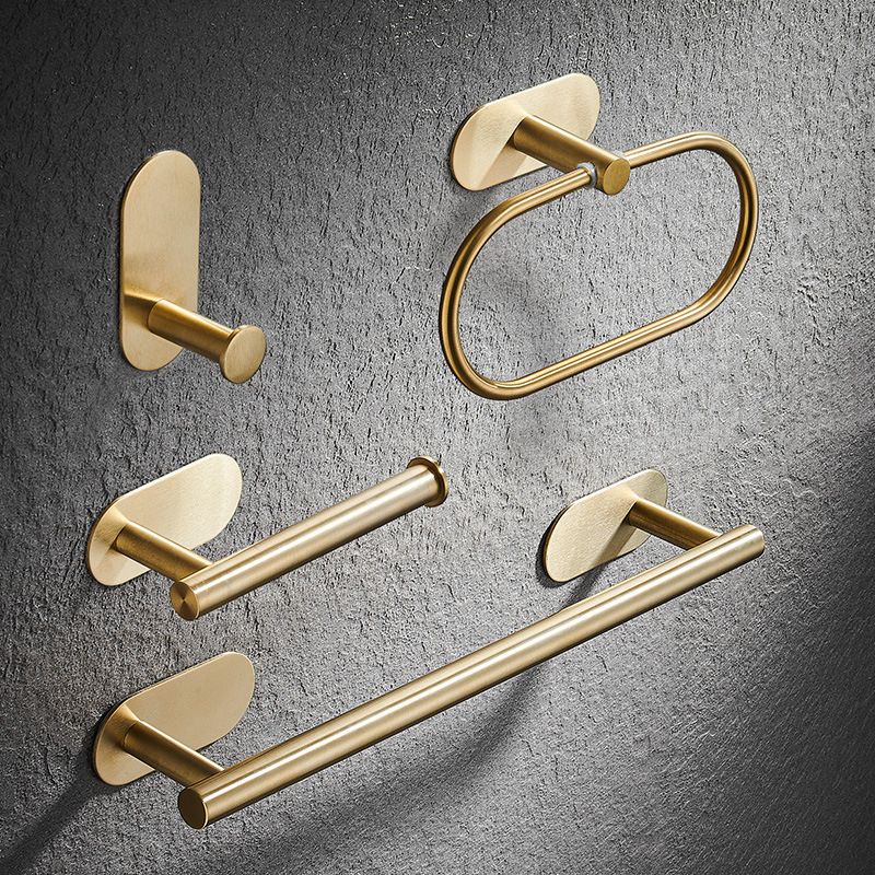 BowLift | Modern Simple Metal Bathroom Accessories as Individual Piece or in Set in Gold