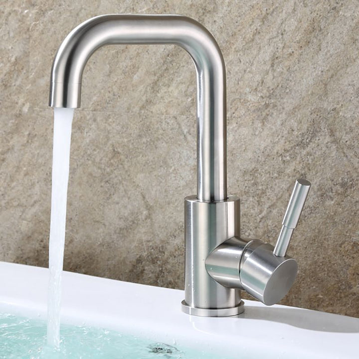 BowLift | Deck Mounted Copper Bathtub Faucet Low Arc Central Bathtub Filler Trim