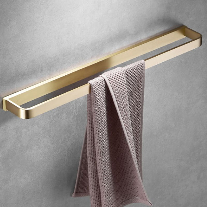 BowLift | Brushed Brass Bathroom Hardware Set Retro Golden Bathroom Accessories Set
