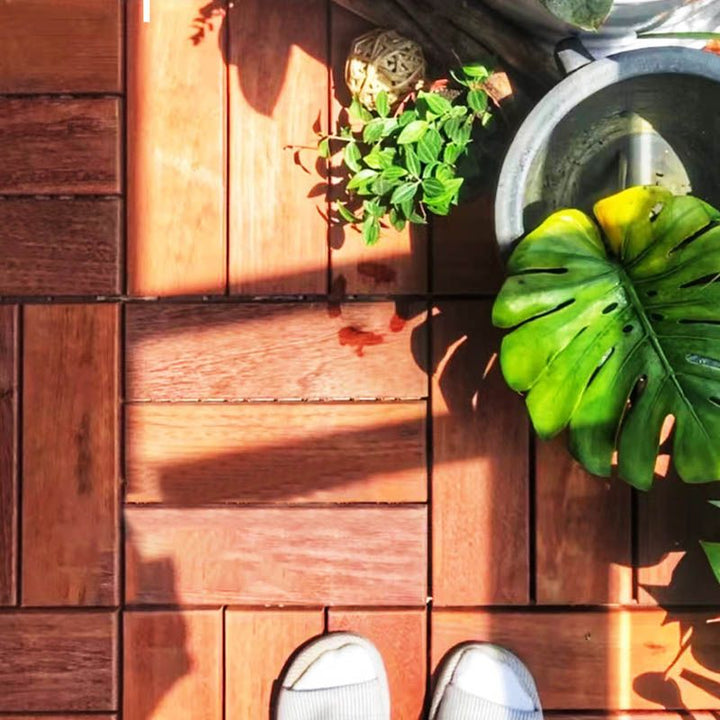 BowLift | contemporary floor tiles interconnected garden floor tiles floor tile