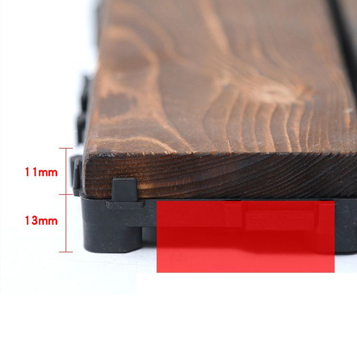 BowLift | Pine Dark Laminate Floor Mold Resistant Laminate Plank Flooring