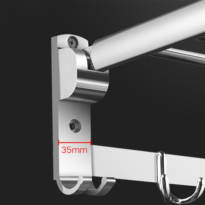 BowLift | Modern Stainless Steel Bathroom Shelf Paper Holder Bathroom Accessories Set