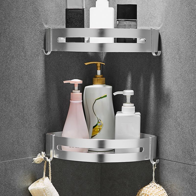 BowLift | Contemporary Metal Bathroom Accessories Hardware Set with Bathroom Shelf