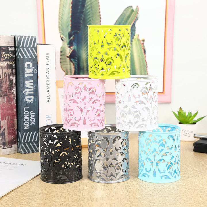 Decorative Metal Pencil Holder Bowlift