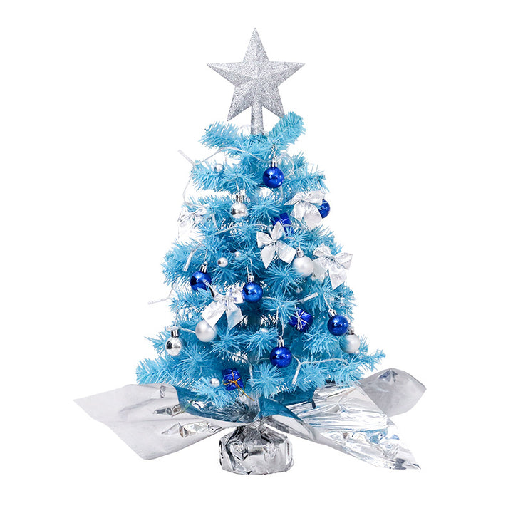 Mini Christmas tree, blue, 45 cm or 60 cm