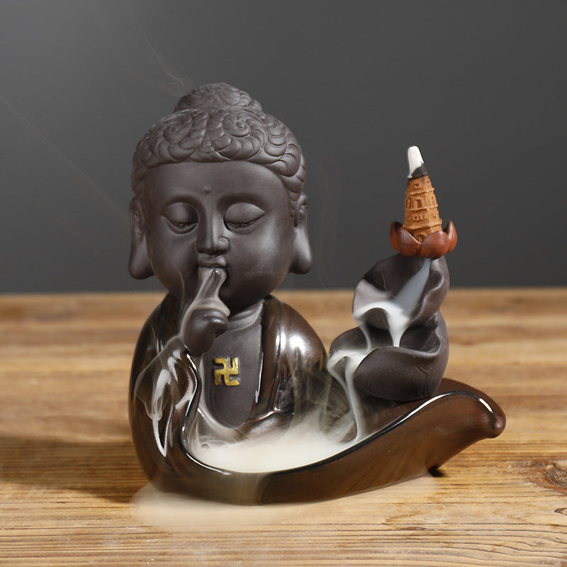 Artistic Buddha Incense Holder