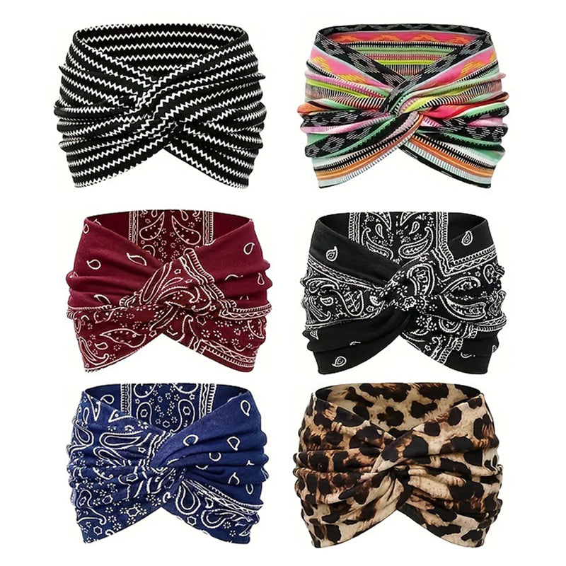 BowLift | Vintage Style Wide Tie-Dye Hairband