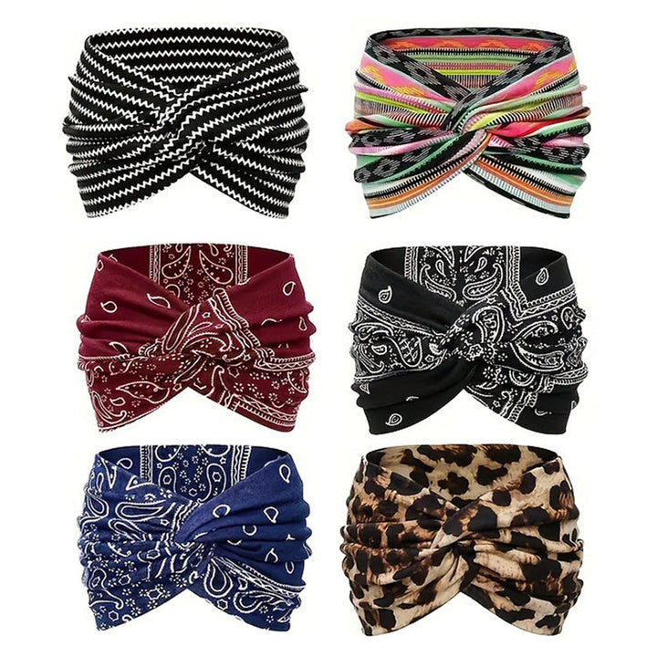 BowLift | Vintage Style Wide Tie-Dye Hairband