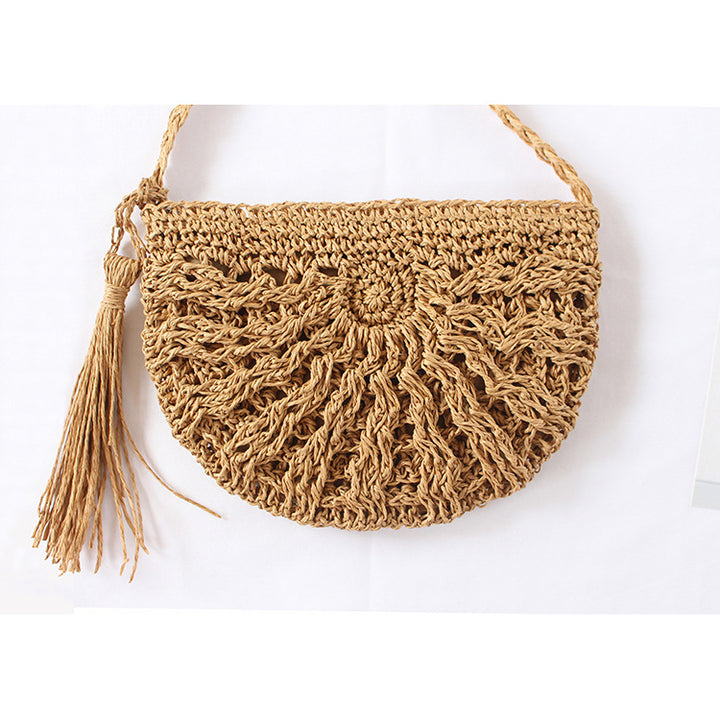 Handmade straw bag Bowlift