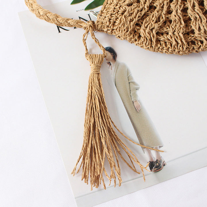 Handmade straw bag Bowlift